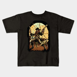 Pirate Weapons Chains Kids T-Shirt